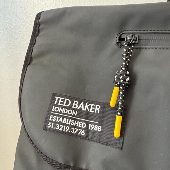 Ted Baker London Strole Rubberized Satchel no strap - Picture 3 of 10